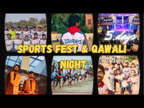 NASTP NIIT Sports Week Highlights | Qawwali Night | Vlog (2025)