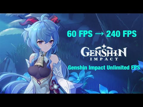 How to get over unlimited FPS in Genshin Impact. Fps uncapped.