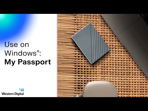 Connect & Use on Windows:  My Passport Hard Drive