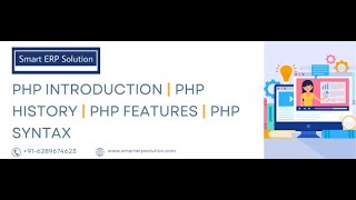 PHP Introduction | PHP History | PHP Features | PHP Syntax | Part 1