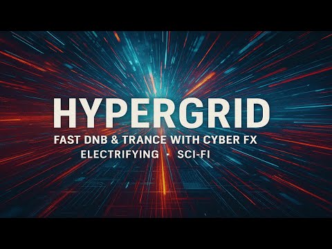 HYPERGRID – Trance x DnB x Cyber FX (Fast, Electrifying, Sci-Fi) #scifimusic #trance #dnbmusic