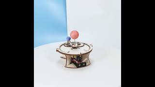 Wood Earth Moon Sun Model Kits  #diy #icstation #stemprojects