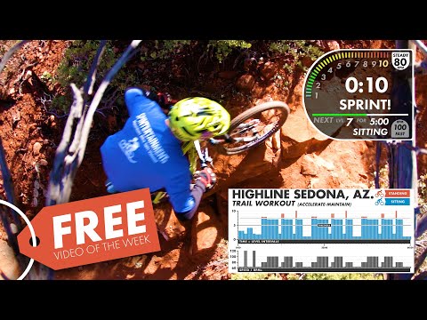 FREE Mountain Bike Spin Video for indoor cycling. Sedona "Strong Everywhere" Workout
