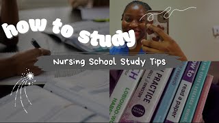 Top Study Tips for Nursing School Success | Essential Study Tips for Nursing Students | How to Study