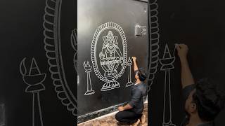 Ayyappa Swami Drawing #shorts #trending #ayyappa #foryou