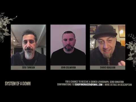 System Of A Down Live Fundraiser For Wounded Armenian Soldiers+ “Genocidal Humanoidz” Video Premiere