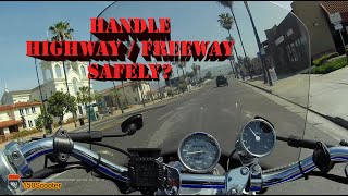Can a Honda Shadow VLX 600 Handle the Highway / Freeway Vlog ?