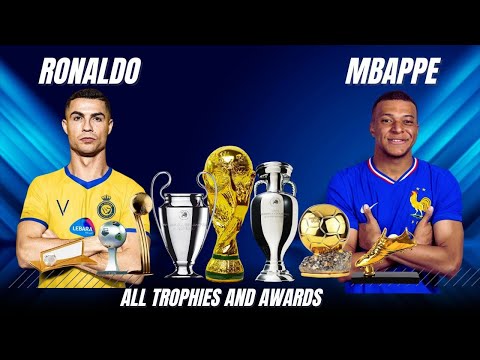 RONALDO VS MBAPPE | ALL TROPHIES AND AWARDS