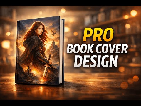 Semi-Realistic Illustrated Book Cover Design | Custom Fantasy & Fiction Cover Art for Authors