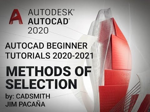 How to Select Objects in AutoCAD 2021 (Basic Tutorials)