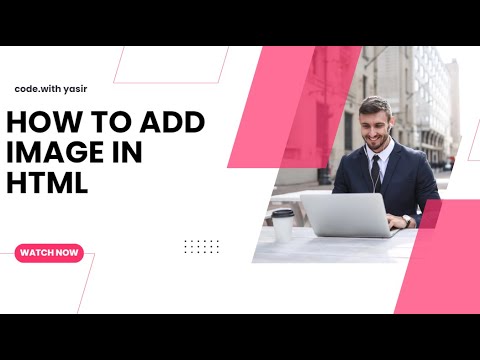 Ad an image in html using img tag
