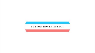 Cool Button Hover Animation Using CSS