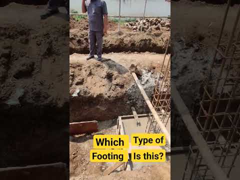 Footing Casting ll which type of food is this ? #construction #foundation