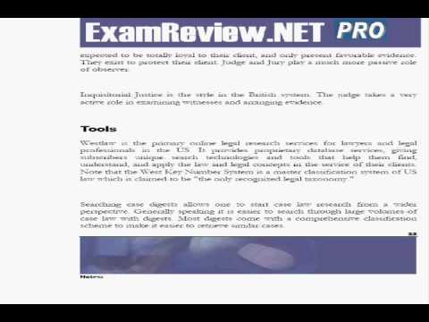 ExamREVIEW CLA Legal Assistant Exam Study Package