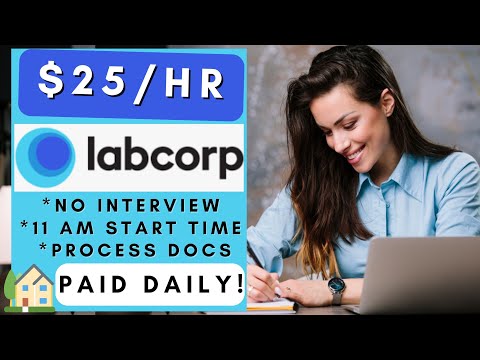 Lapcorp is Hiring Remote! + No Interview + 2 More Work From Home Jobs 2025 (Paid Daily)