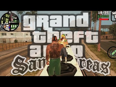GTA: SA - train mission easy way to complete.