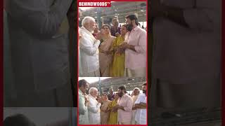 பட்டு வேஷ்டியில் கோவிலுக்கு வந்த PM Modi 😍 Suresh Gopi மகள் Wedding