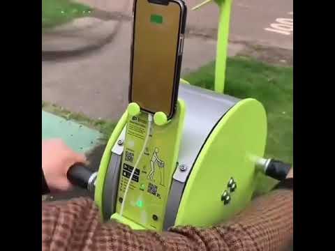 Cool Tech Phone Charging And Exercise Machine