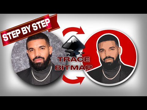 How to convert JPEG | PNG images to VECTOR images | Inkscape Trace Bitmap Full Tutorial