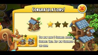 Hay Day Squirrel Tree Mastery: 1st Star Gameplay