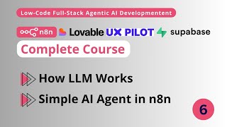 Class 06: n8n - How LLM works and Simple AI Agent in n8n