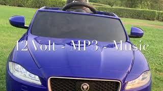 Jaguar Ride on Car سيارة جاكوار للأطفال لسياقة ممتعة