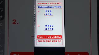 Blue #trending #mathstricks #mathematics #substractiontricks #mathshorttricks || Substraction tricks