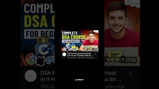 Master DSA with These 5 Videos 🚀 | VMSOIT #vmsoit #programming #computerscience #coding