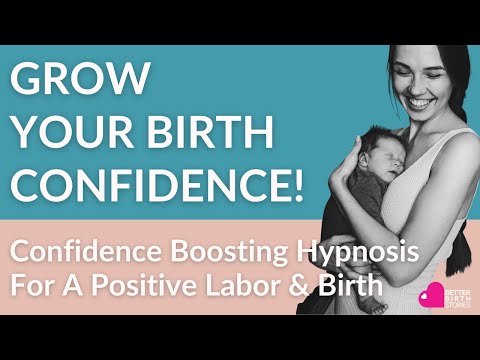 Hypnosis For Birth | Hypnobirthing Meditation For Confidence | You Can Do This!