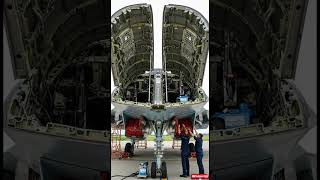 Exploring the complex hydraulics and wiring #aviation #engineering #shorts #jetlife #mechanics