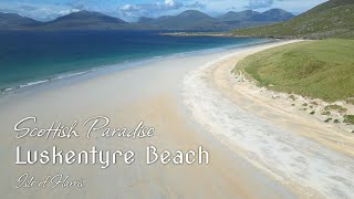 Scottish Paradise - Luskentyre Beach - Isle of Harris | 4K | DJI Mini 3 Pro