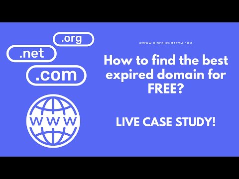 How to find the best Expired Domain with good DA PA for FREE?