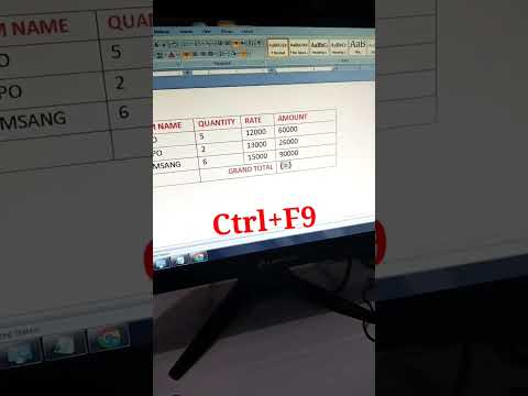 MS WORD TIPS AND TRICK PART 25 #trending #advancexcel #shorts #short