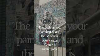 A Programmer's Quote | Create A Masterpiece   #tech #techquotes #techinspiration