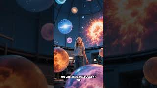 The Library of Living Stars. #sciencestory #knowledge #Fantasy #shorts