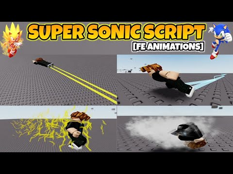 [NEW] FE SUPER SONIC SCRIPT || TROLL SCRIPTS || ROBLOX SCRIPTS || VEX SCRIPTS