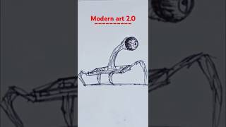 SCP 003 drawing #modern art 2.0 #drawing #amazing #youtube #youtuber #vlog #art #vtuber #yt #video