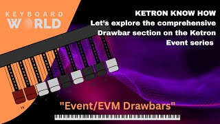 Ketron Event/EVM -The Drawbars