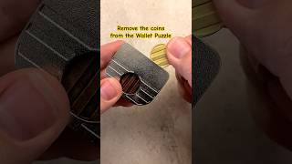 How to remove the coins from the Wallet Puzzle. #puzzlesolving