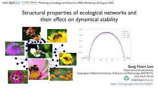 Structural properties of ecological networks and  their effect on dynamical stability