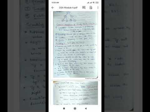 Search and insert in bst