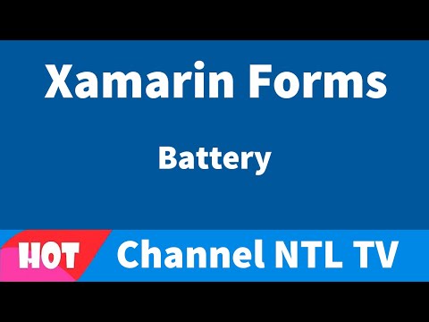Xamarin.Essentials Battery