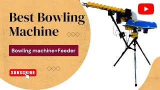 Cricket  Bowling Machine + Automatic feeder ZRO-TECH-44/55/66 | Techbowling 🏏