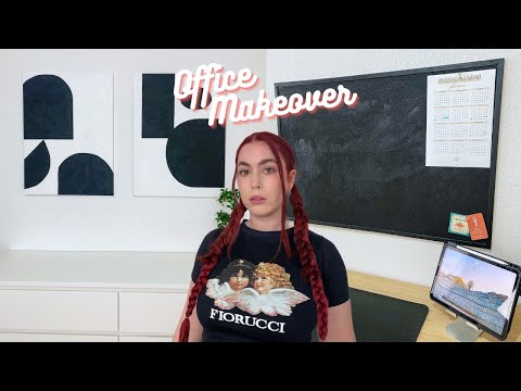 Office Makeover | painting and diy