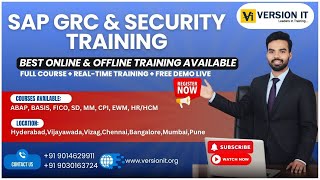 Day - 1 | SAP GRC & Security Training | Online & Offline Classes | Complete Course For Beginners