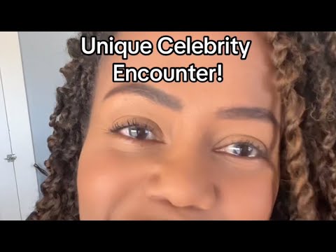 Unique #CelebrityEncounter #CommonTheRapper ￼#StoryTime
