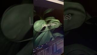 Liquid Glass Effect – Apple Style in After Effects! Fully made in After Effects #motiondesign #apple