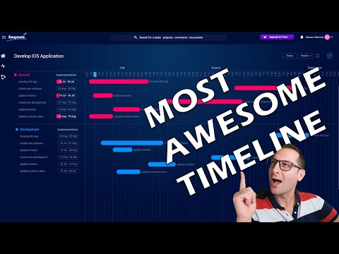 How to use most awesome timeline (Ganttchart)