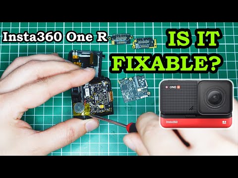 Insta 360 One R - No image on display - Teardown and repair