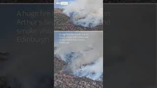 Huge wife breaks out at Edinburgh's Arthur's Seat